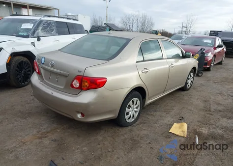 2010 Toyota Corolla Le z USA, uszkodzony, nr VIN 2T1BU4EE4AC346861